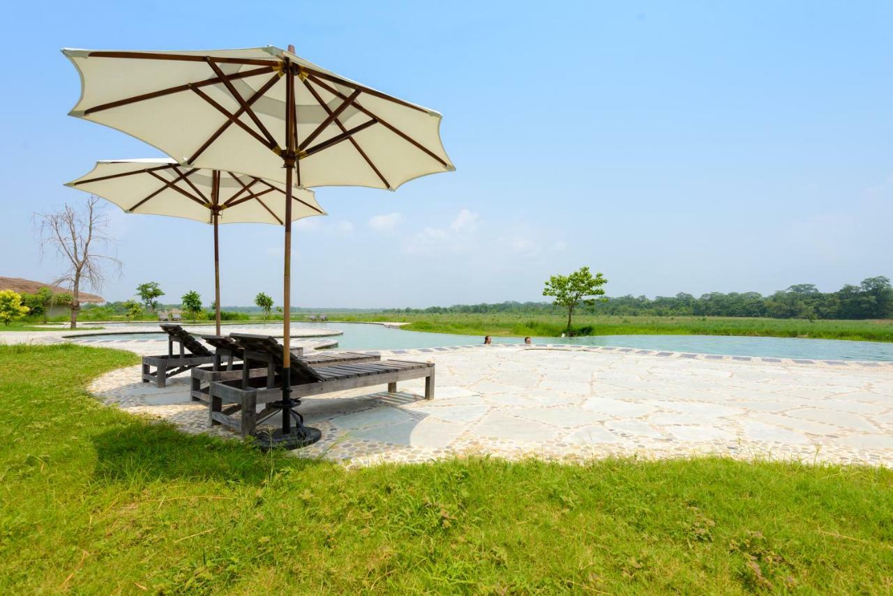 บาราฮี จังเกิ้ล ลอดจ์ Hotel Meghauli ภายนอก รูปภาพ